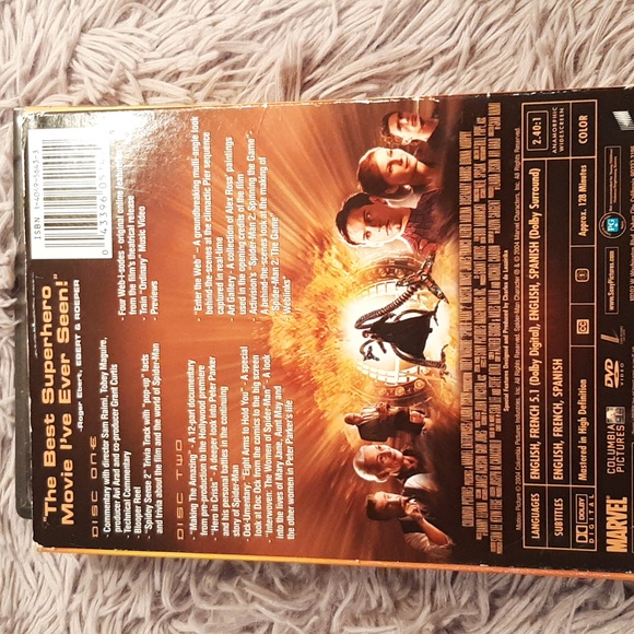 DVD Spiderman 2 Disc set - Picture 5 of 5
